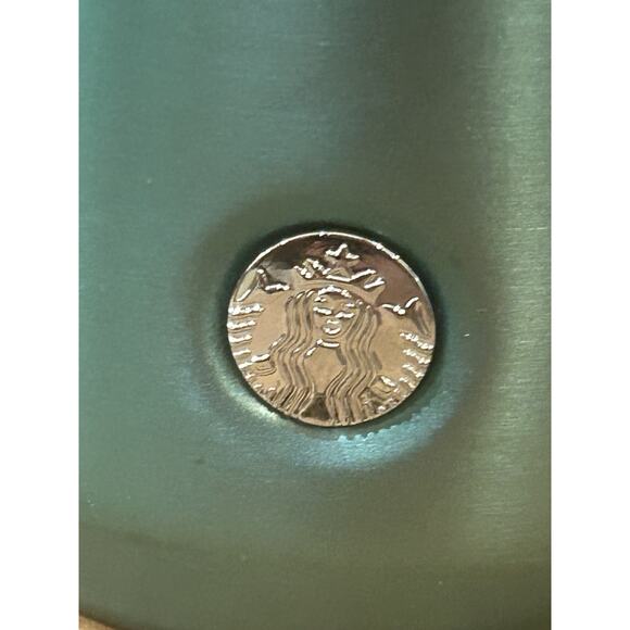 NWT Starbucks Insulated Green 16 oz Tumbler - Picture 2 of 11